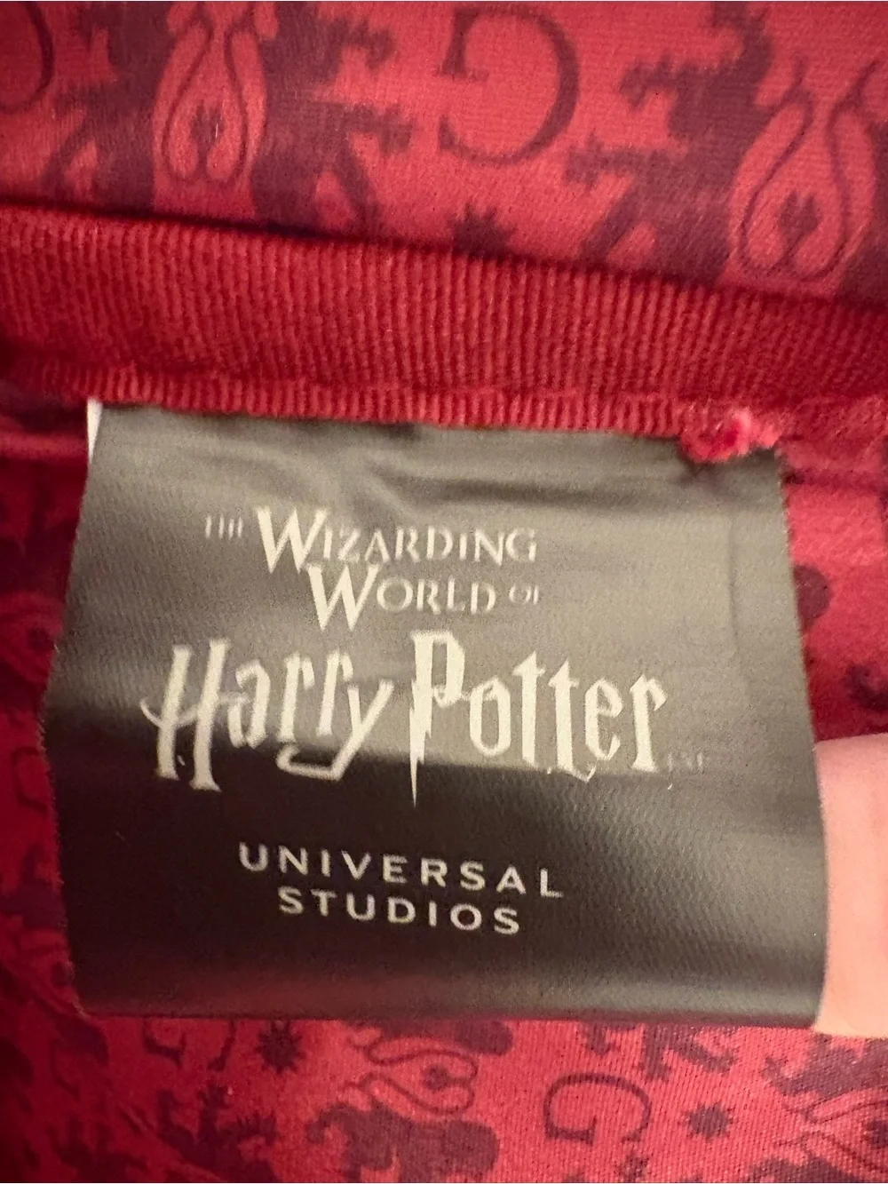 Harry Potter Gryffindor Crest Universal Studios Backpack w/ Detachable Waist Bag